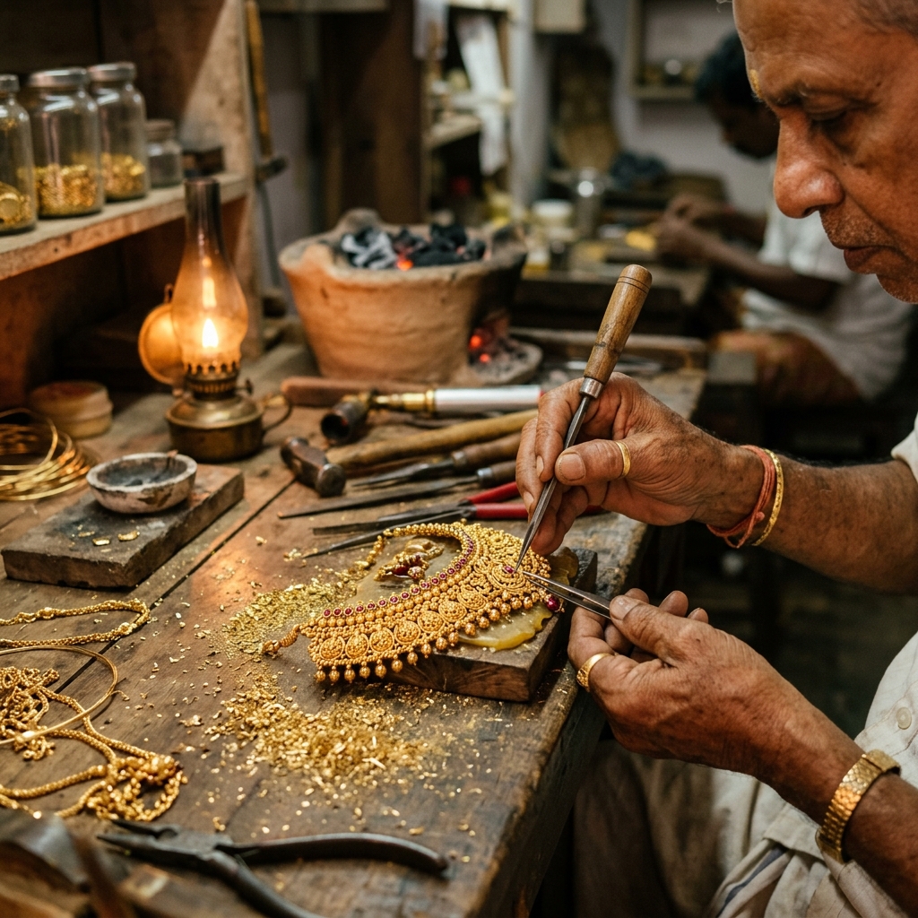 Kerala Gold Handcrafting